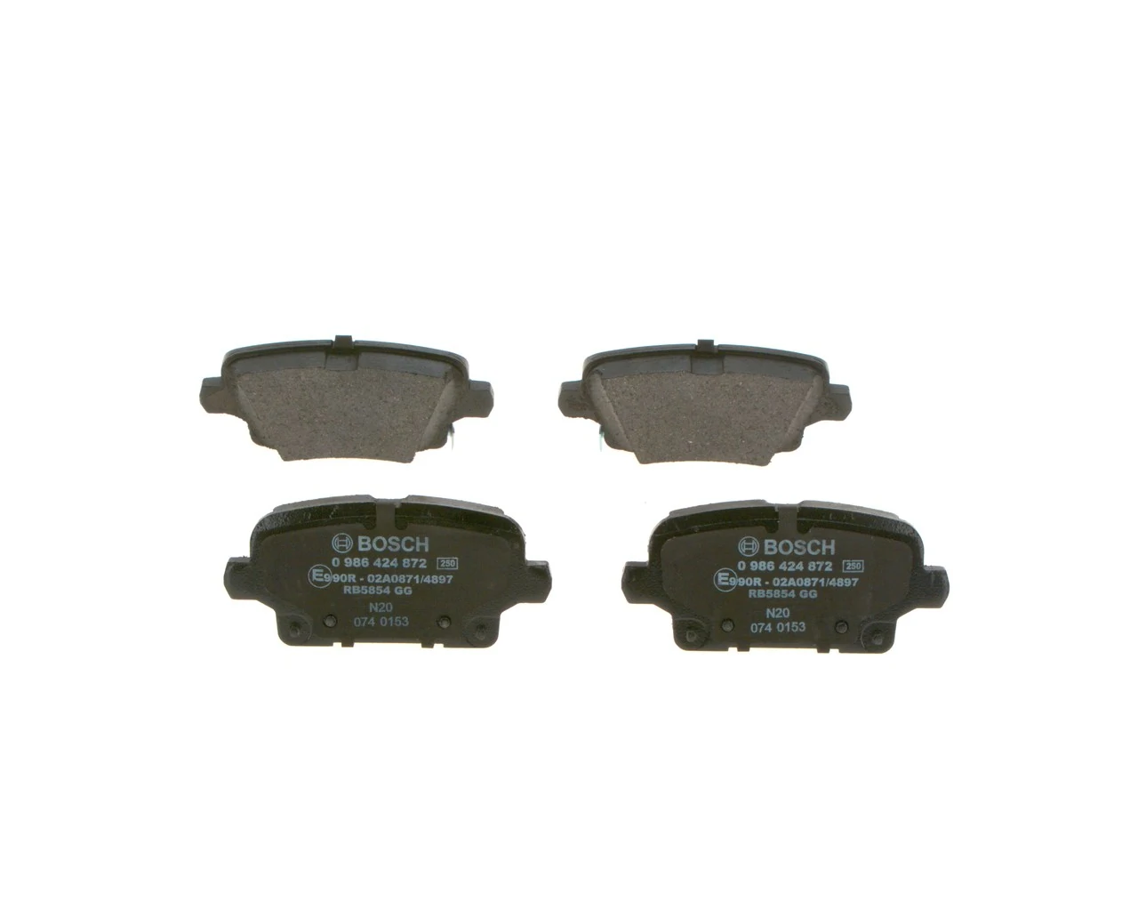 Kit de plaquettes de frein, frein a disque