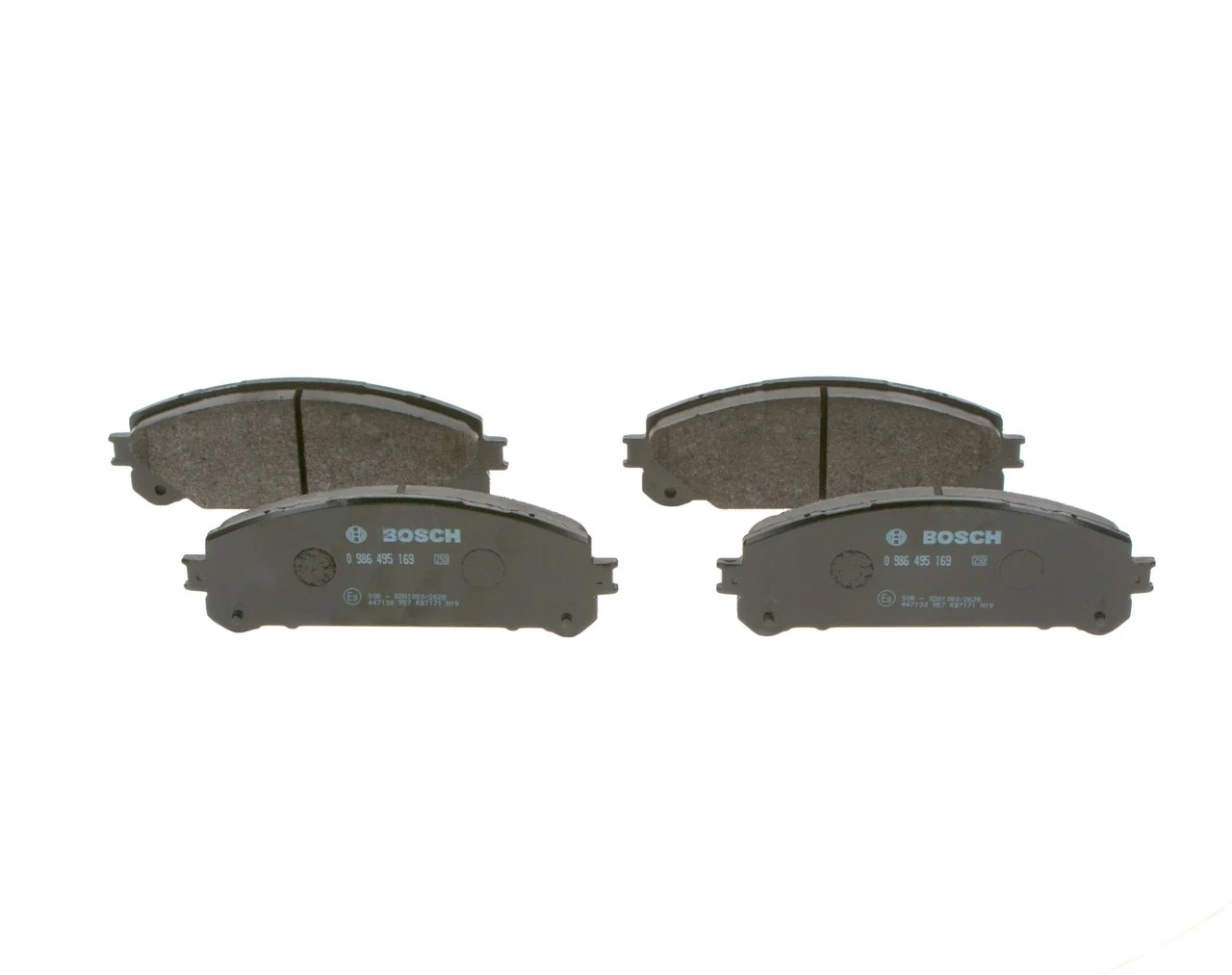 BOSCH 0 986 495 169 — Колодка гальм. диск. LEXUS RX передн. (вир-во Bosch)