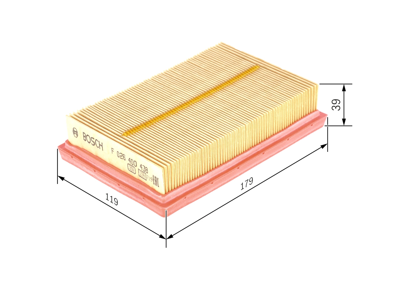 Filtre à air BOSCH F 026 400 438