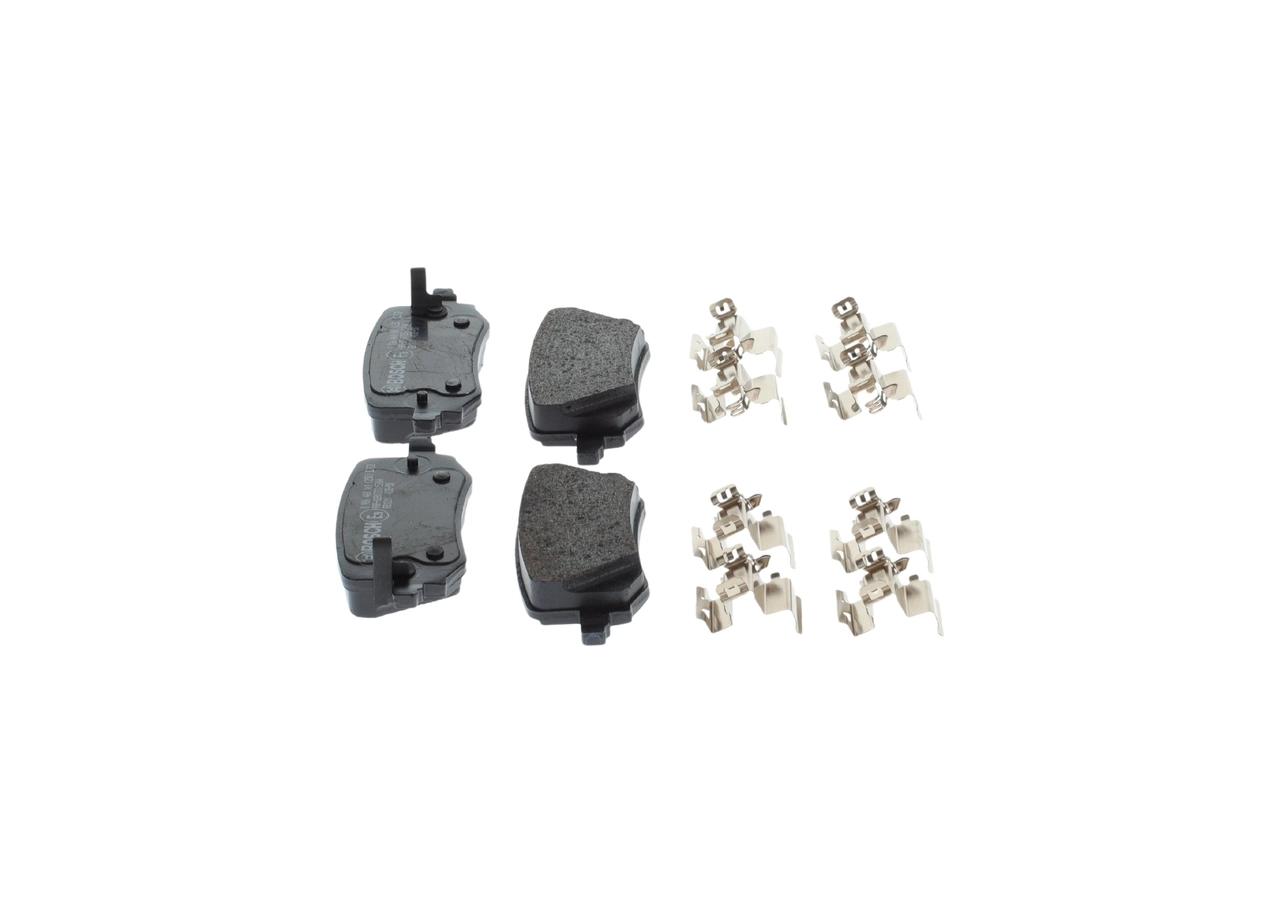 Kit de plaquettes de frein, frein à disque BOSCH 0 986 460 161