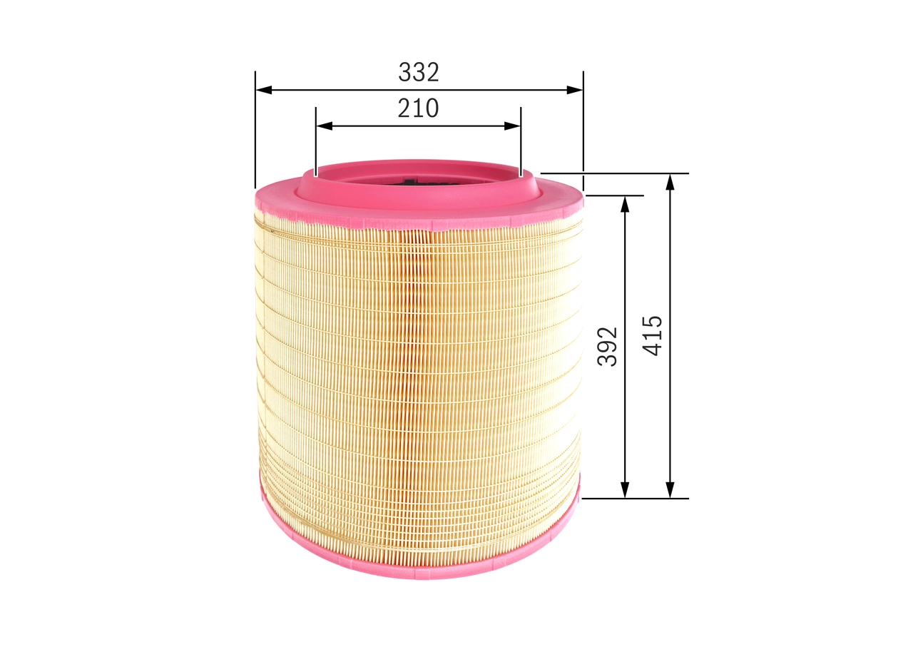Filtre à air BOSCH F 026 400 535