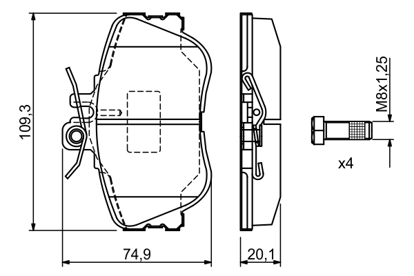 Brake Pad Set, disc brake 3