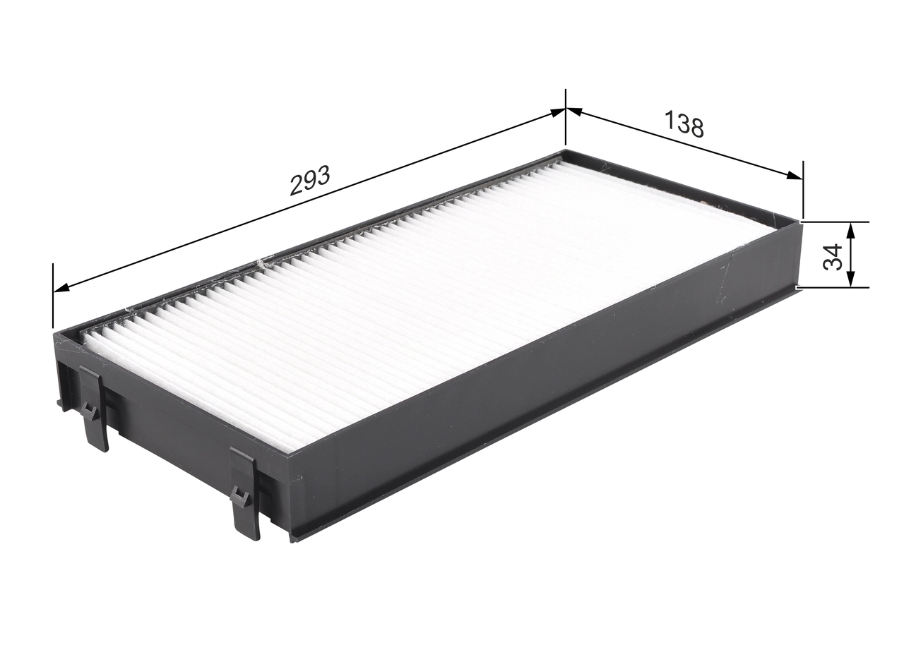 Filtre, air de l'habitacle BOSCH 1 987 432 219