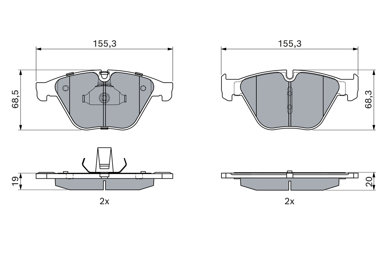 Brake Pad Set, disc brake 3