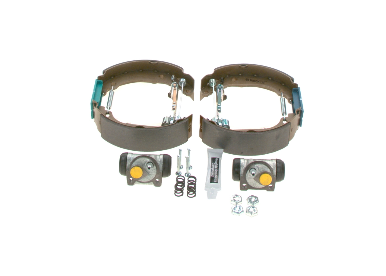 Jeu de mâchoires de frein BOSCH 0 204 114 012