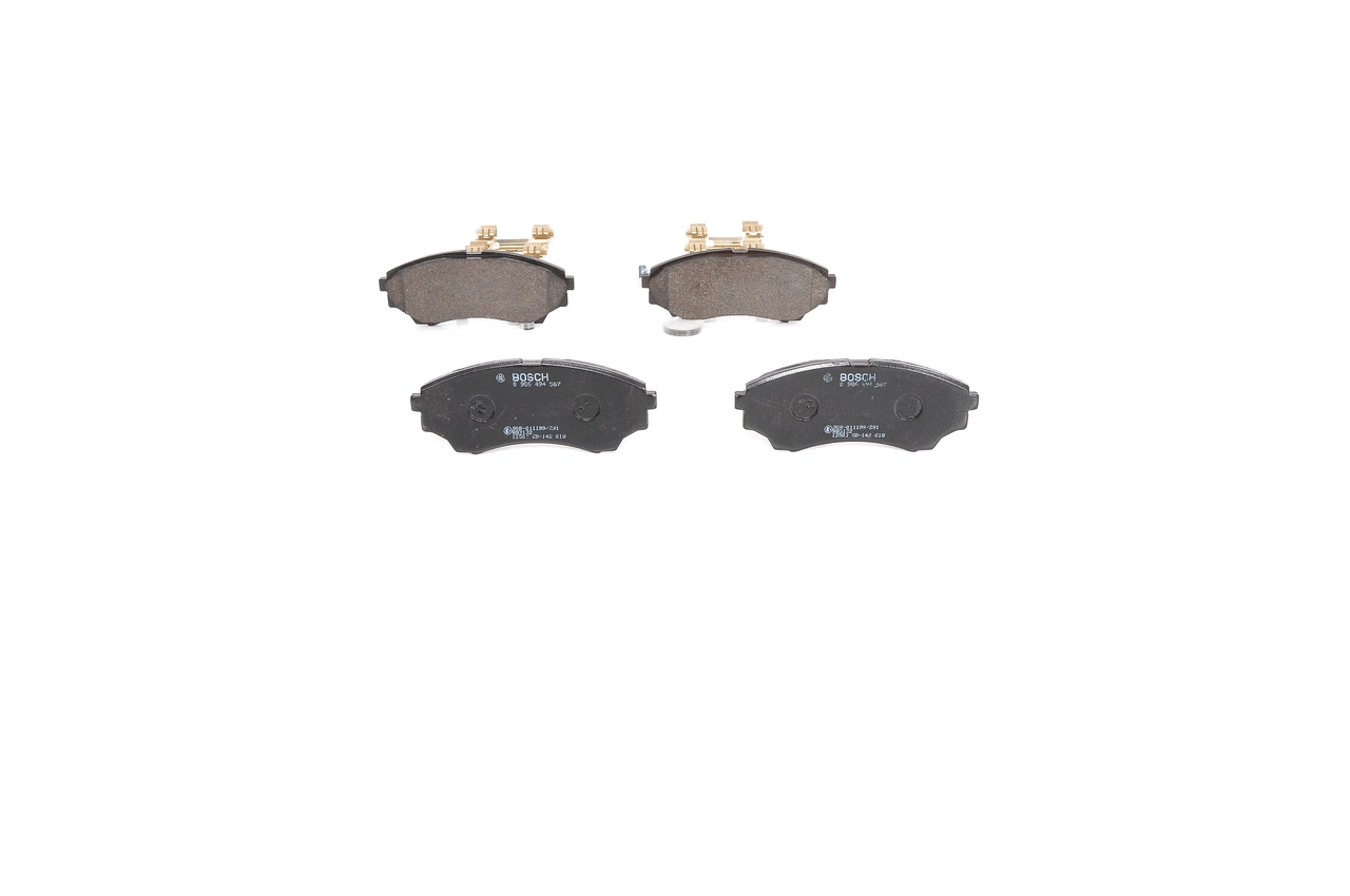 Kit de plaquettes de frein, frein à disque BOSCH 0 986 494 587