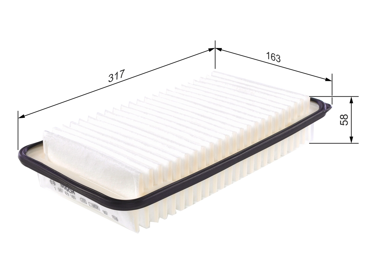 Filtre à air BOSCH 1 987 429 183