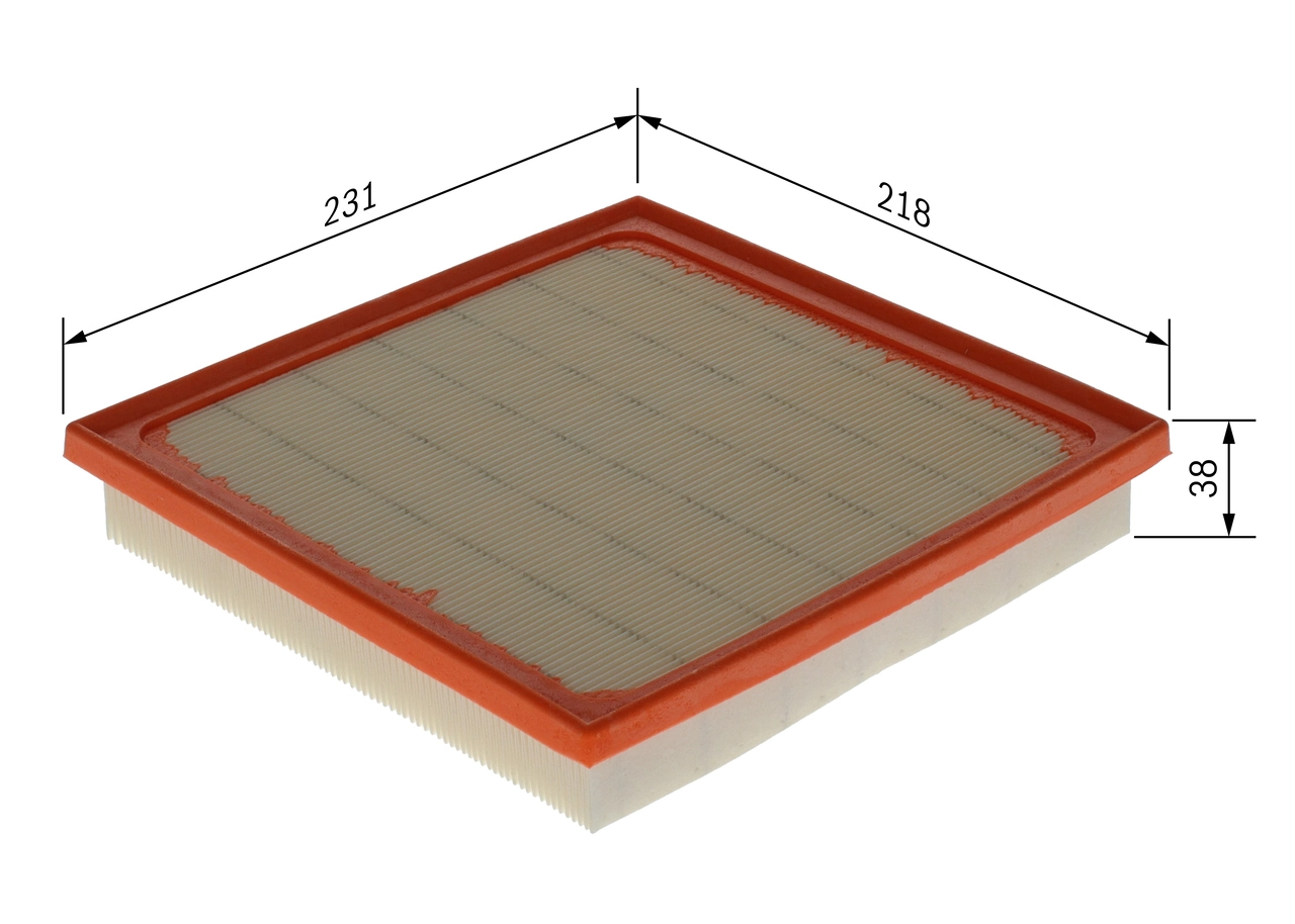 Filtre à air BOSCH F 026 400 743