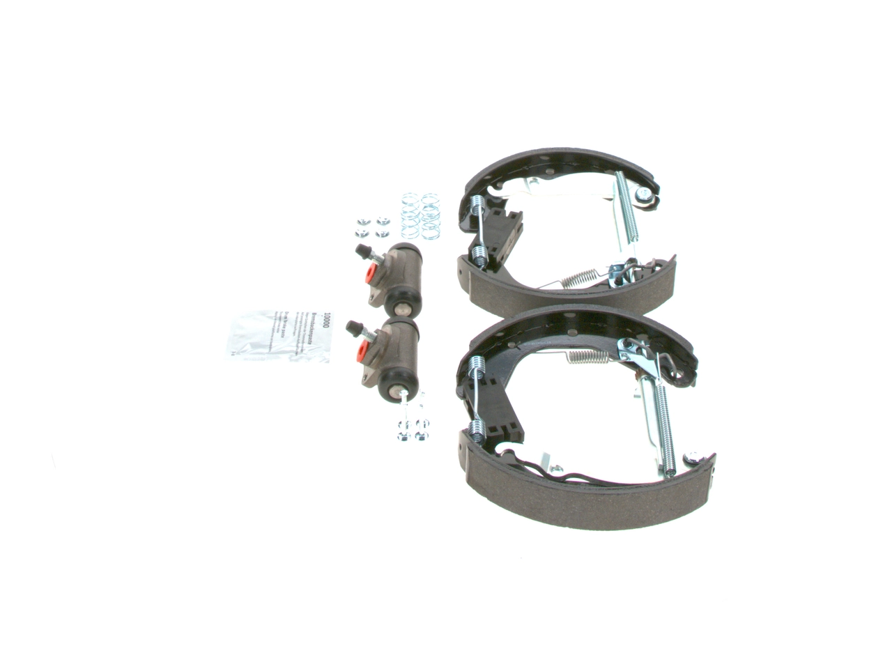 Jeu de mâchoires de frein BOSCH 0 204 114 581