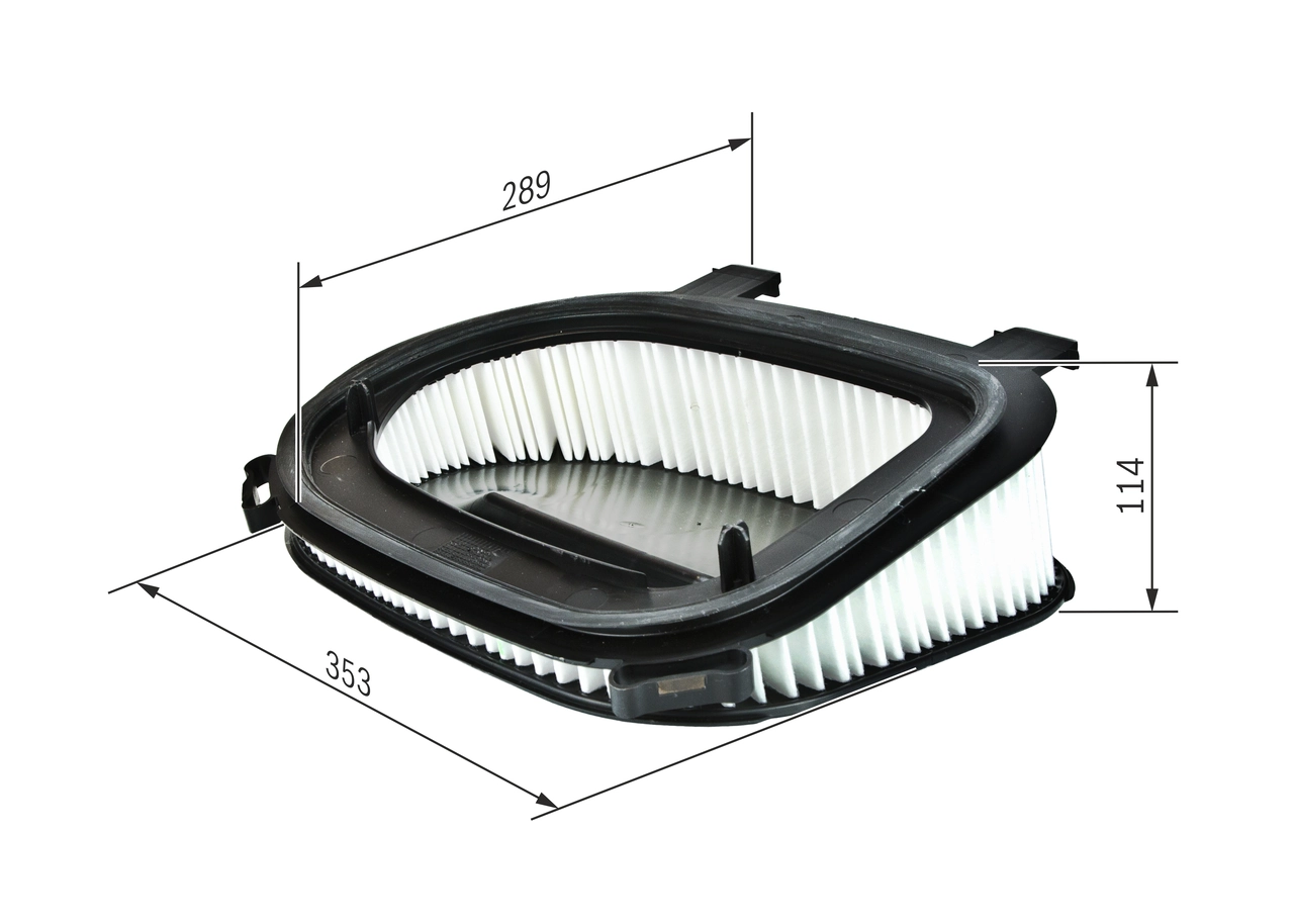 Filtre à air BOSCH F 026 400 366