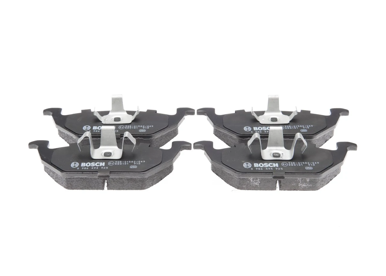 Kit de plaquettes de frein, frein à disque BOSCH 0 986 494 925