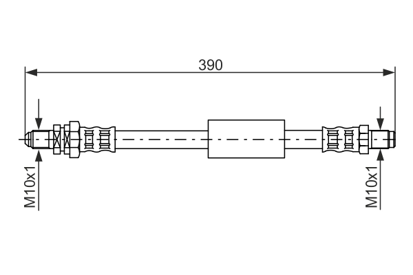 Flexible de frein BOSCH 1 987 476 840