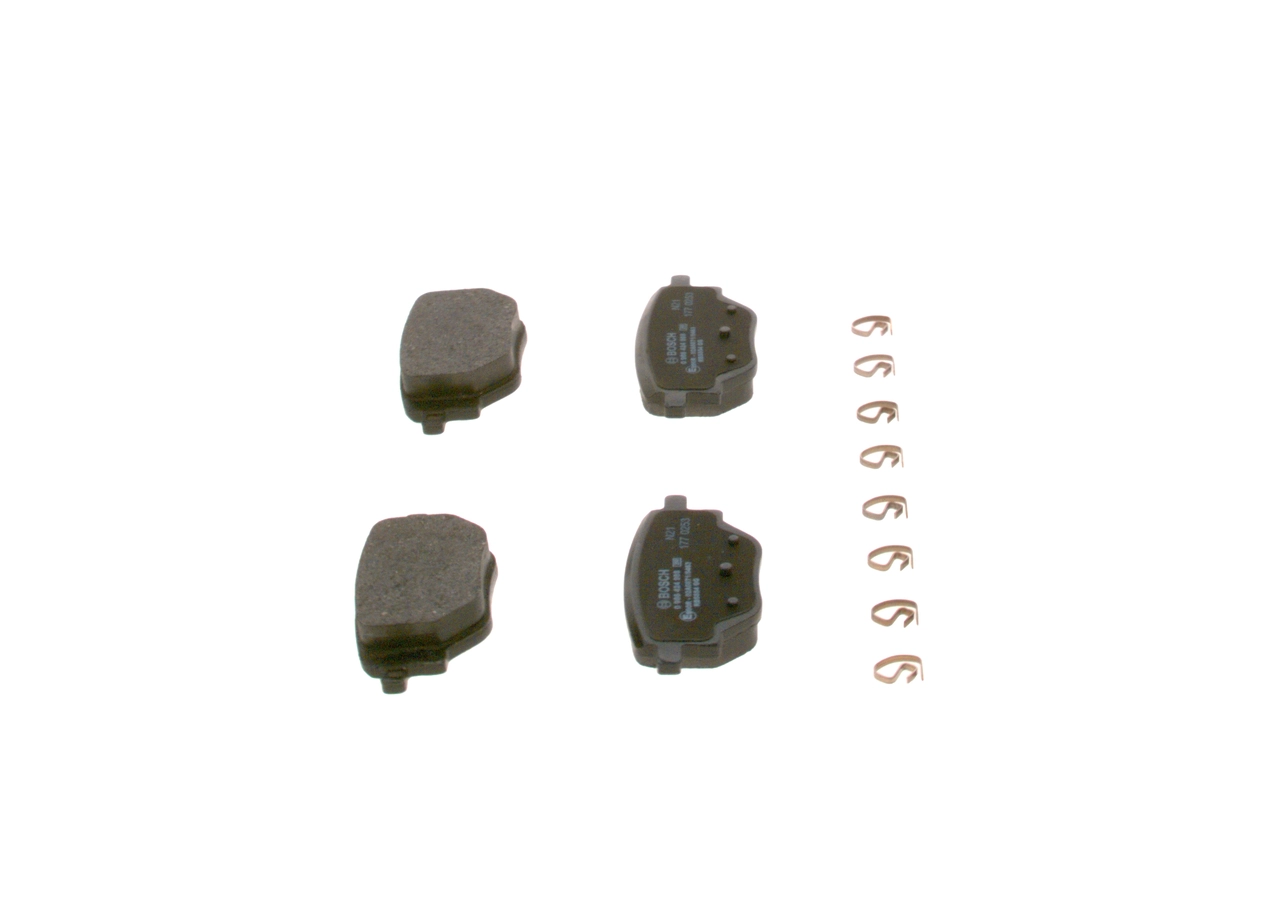 Kit de plaquettes de frein, frein a disque