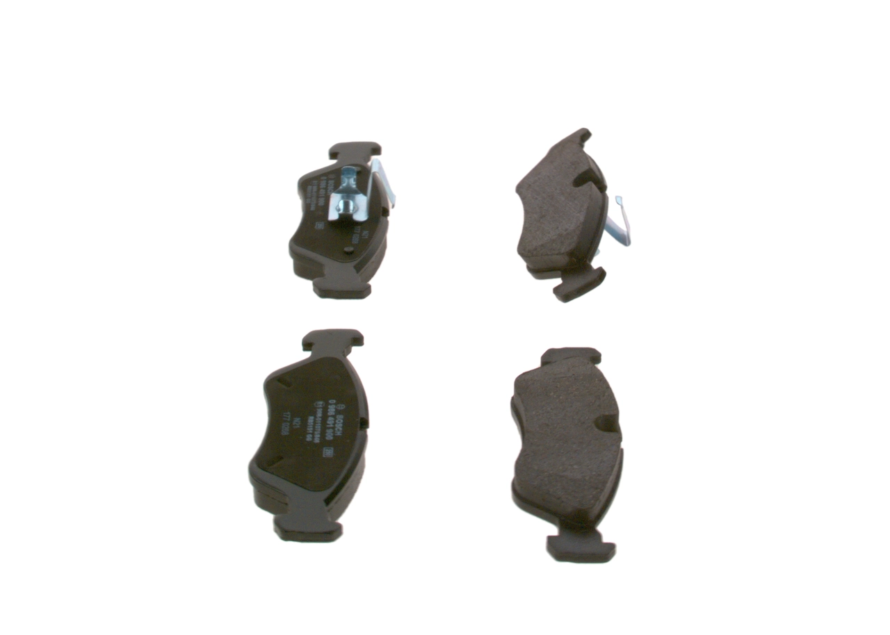 Комплект гальмівних колодок BOSCH (0986491900)