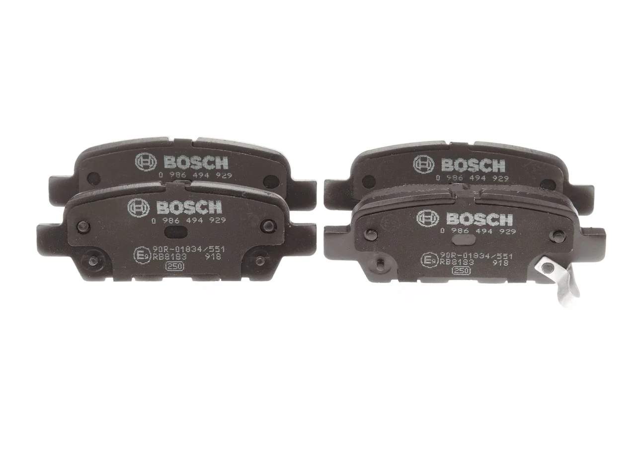 Комплект гальмівних колодок BOSCH задні (0986494929)