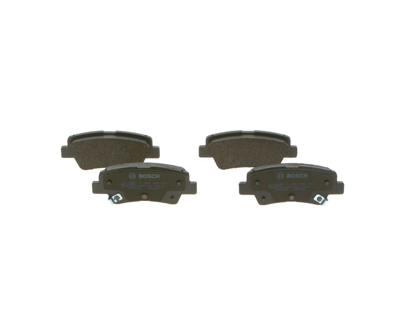 BOSCH 0 986 494 557 — Колодки гальмівні дискові