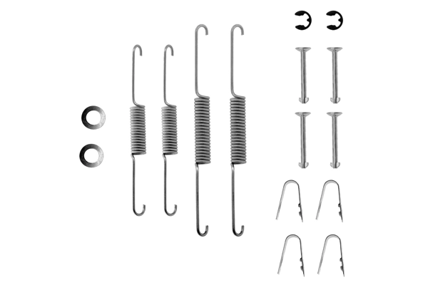 Kit d'accessoires, mâchoire de frein BOSCH 1 987 475 194