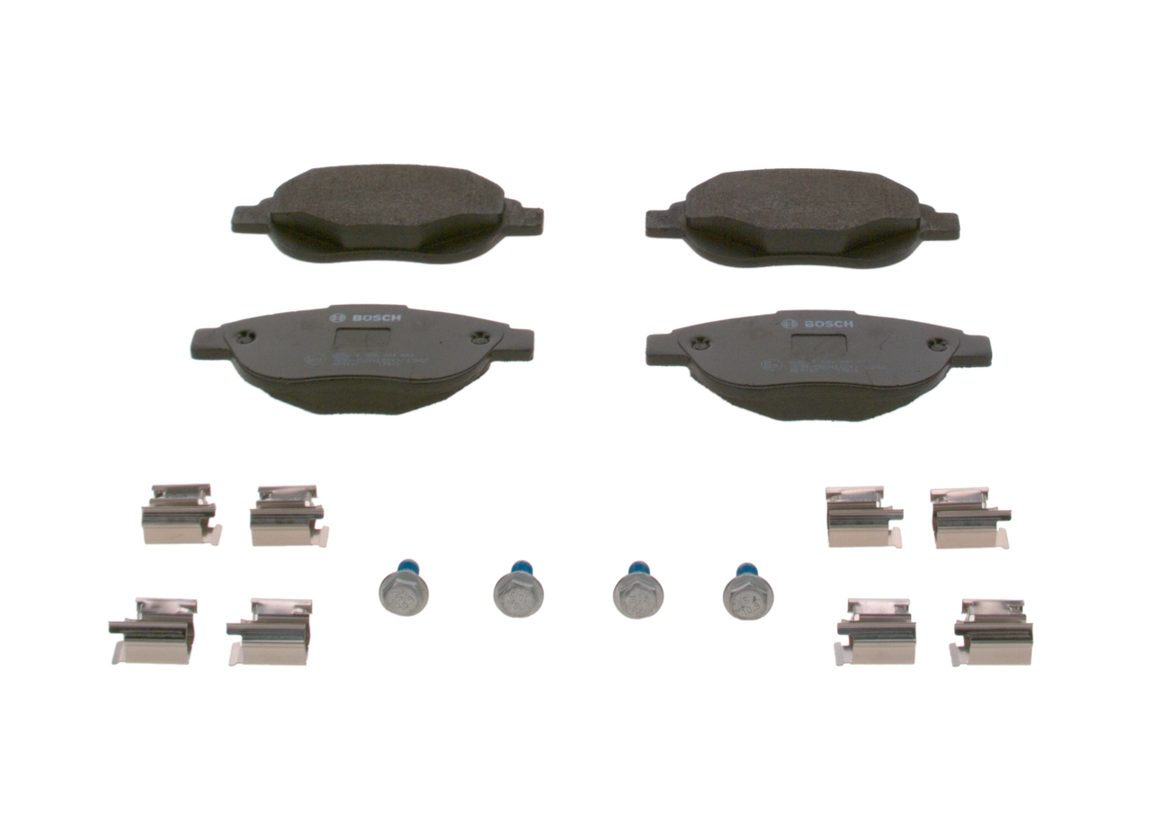 Kit de plaquettes de frein, frein a disque