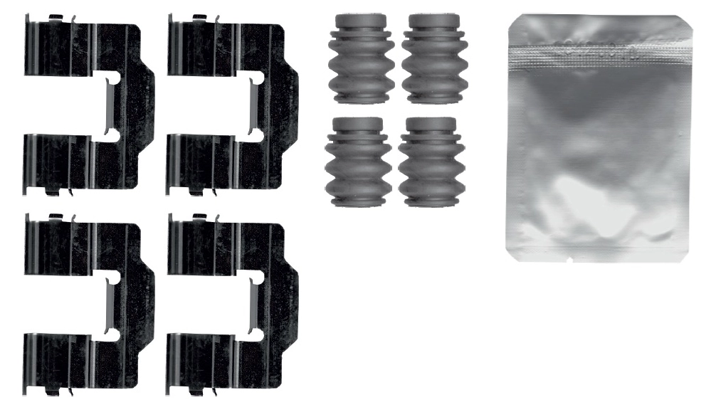 Kit d'accessoires, plaquette de frein a disque