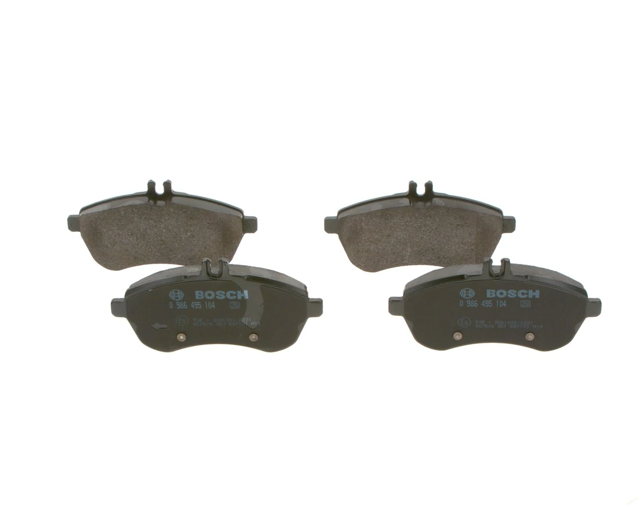 BOSCH 0 986 495 104 — Колодки гальмівні дискові