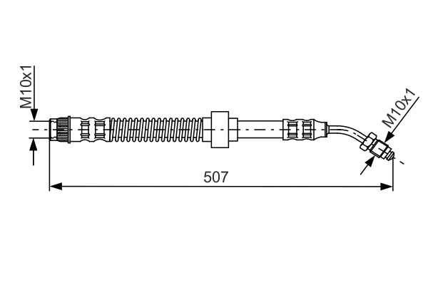 BOSCH 1 987 481 150 — Гальмівний шланг