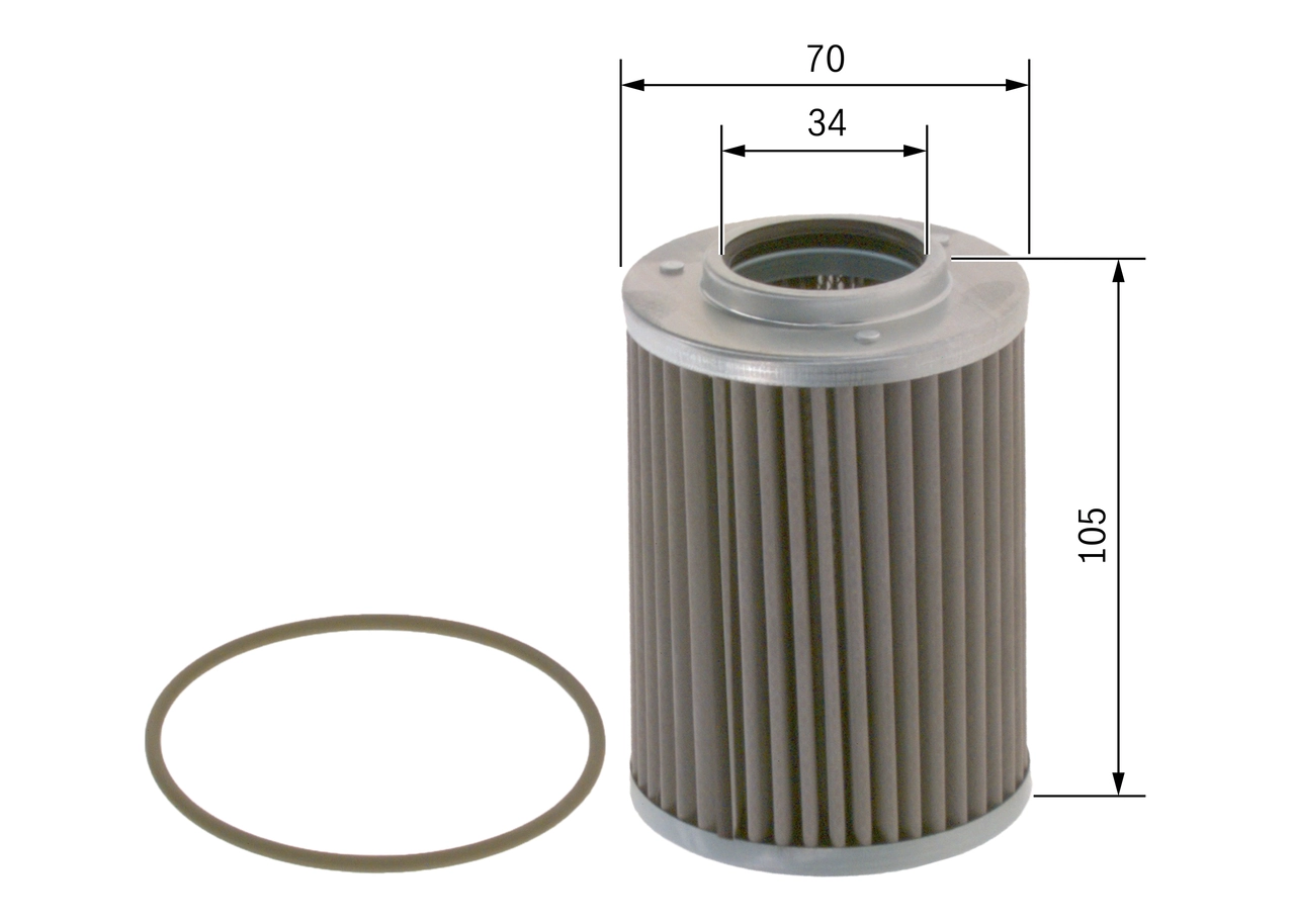 Filtre à huile, boîtes de vitesses manuelle