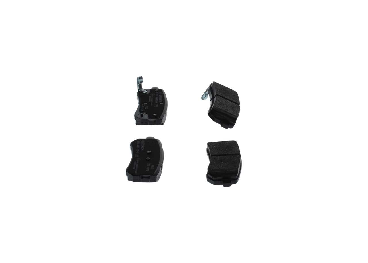 Kit de plaquettes de frein, frein à disque BOSCH 0 986 495 354