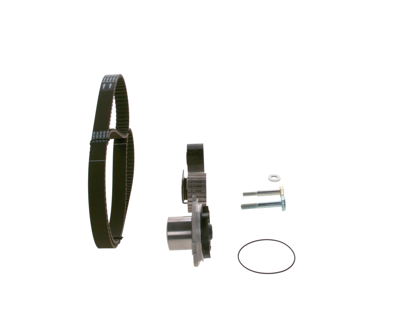 Pompe à eau + kit de courroie crantée BOSCH 1 987 946 986