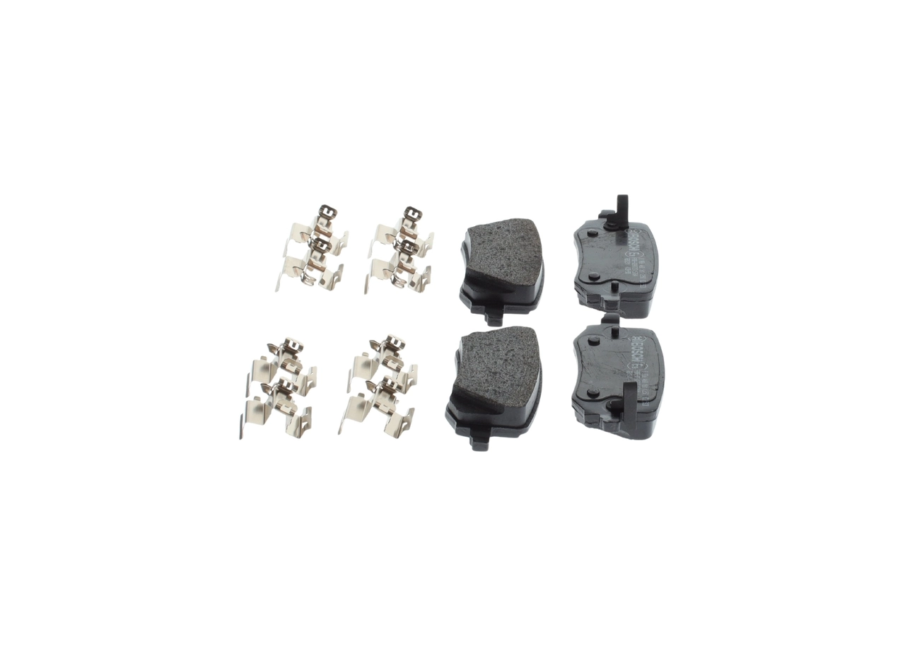 Kit de plaquettes de frein, frein à disque BOSCH 0 986 460 161