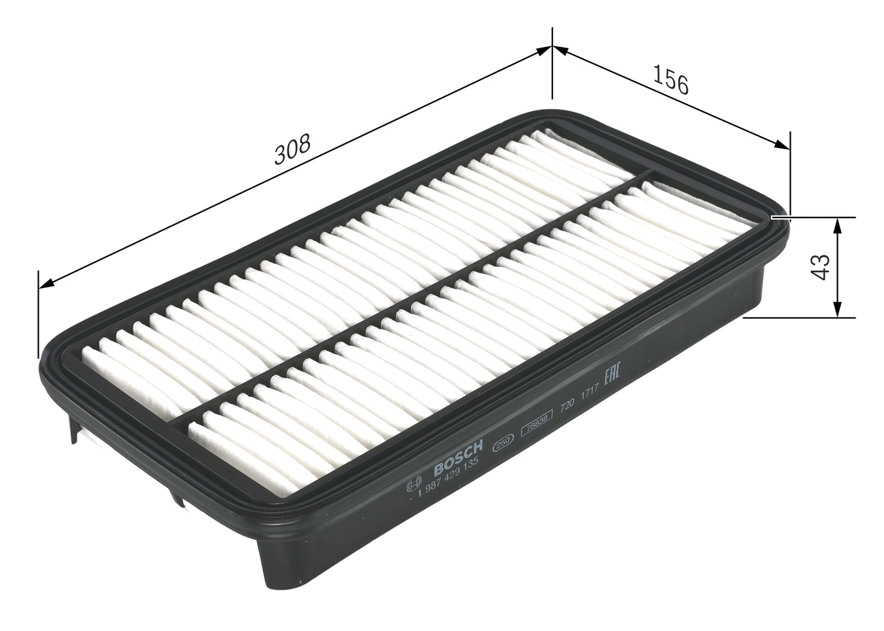 Filtre à air BOSCH 1 987 429 135