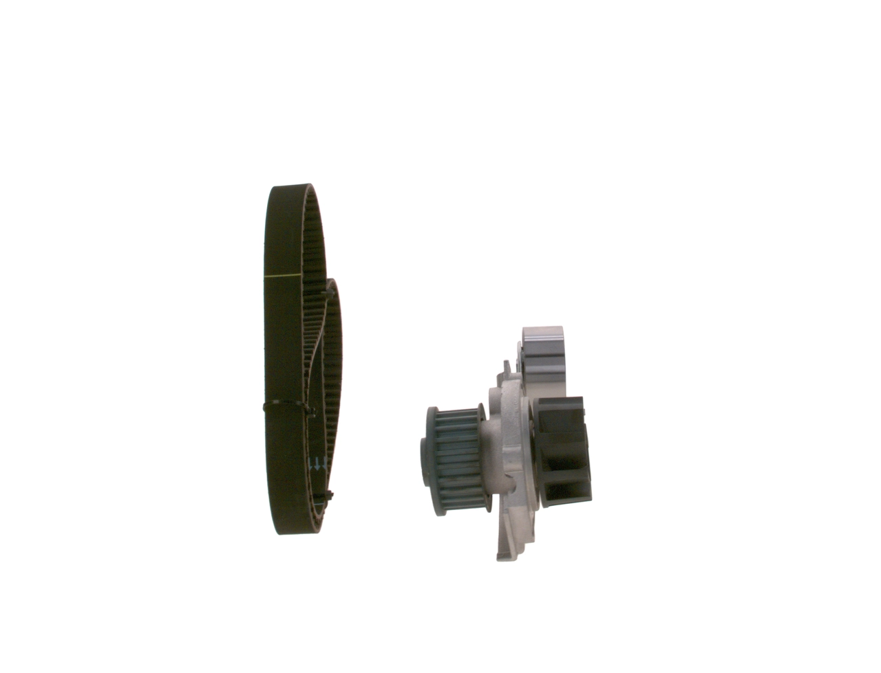 Pompe à eau + kit de courroie crantée BOSCH 1 987 946 386