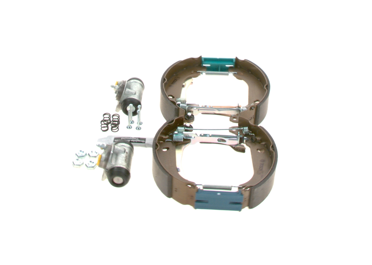 Jeu de mâchoires de frein BOSCH 0 204 114 012