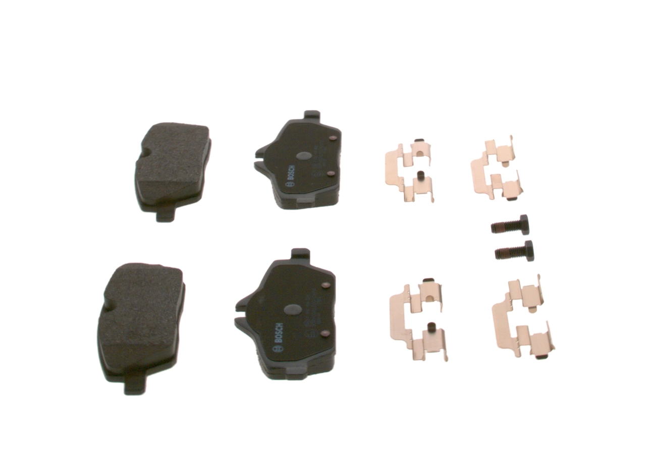 Колодки гальмівні дискові BOSCH 0986494588 для Mini Mini, BMW 1, 2 Active та інших