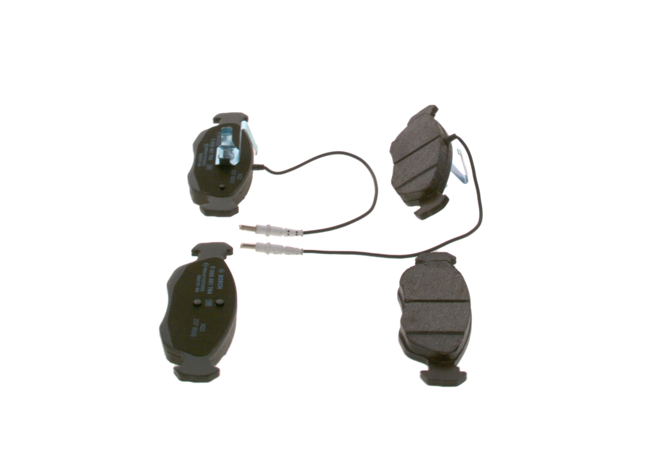 Kit de plaquettes de frein, frein à disque BOSCH 0 986 461 764
