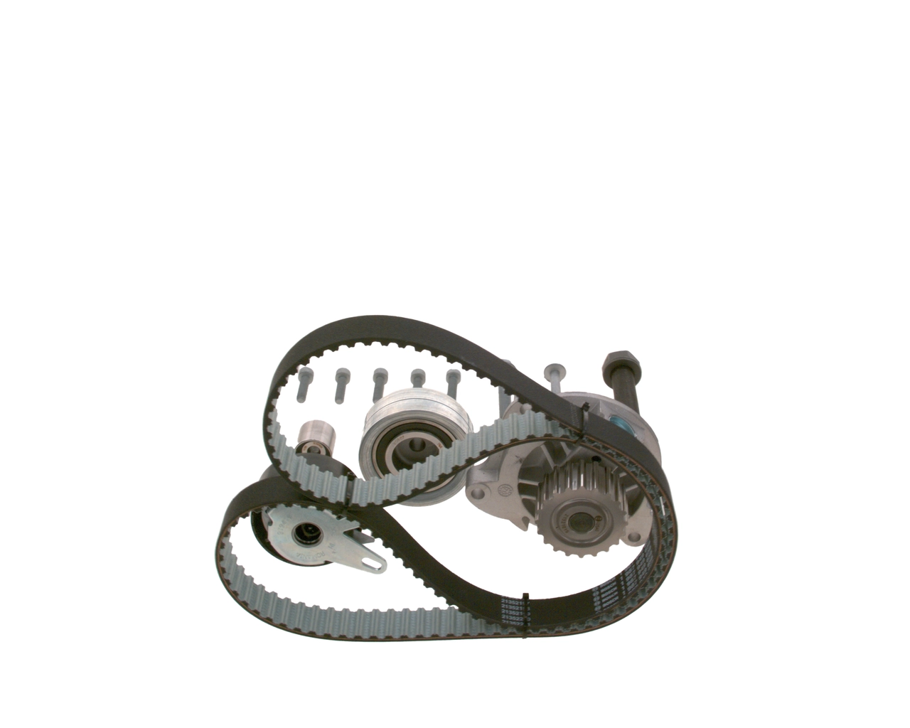 Pompe à eau + kit de courroie crantée BOSCH 1 987 946 449