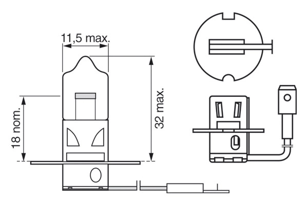 Ampoule, projecteur antibrouillard