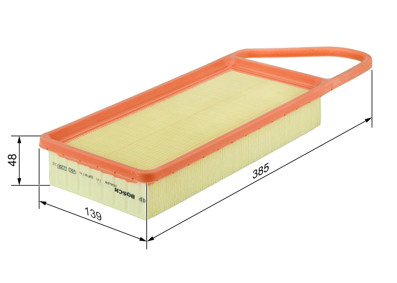 Filtre à air BOSCH 1 457 433 076