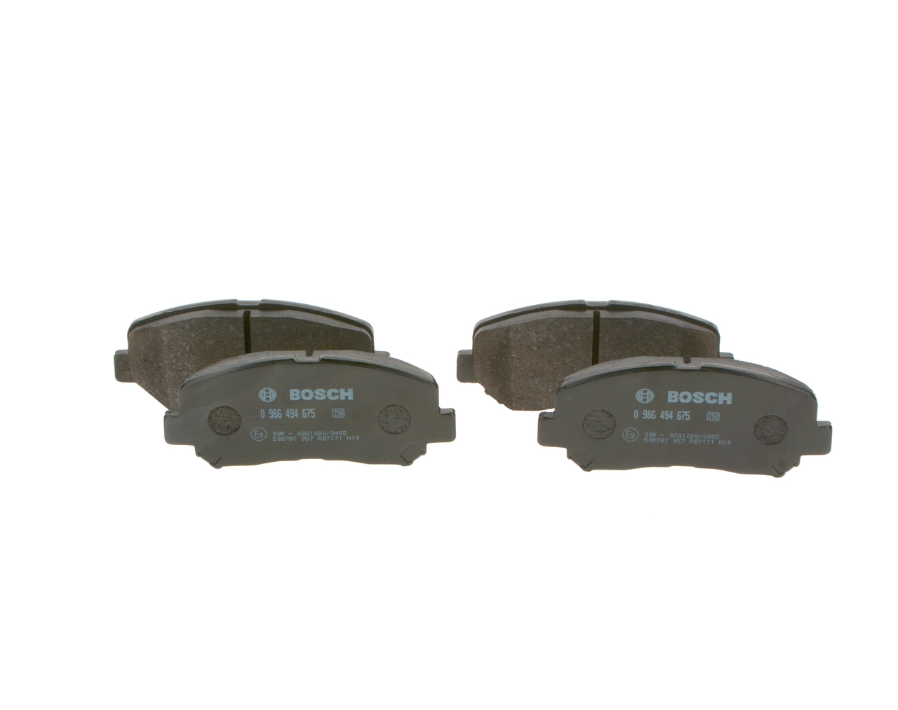 BOSCH 0 986 494 675 — Гальмівні колодки, дискові