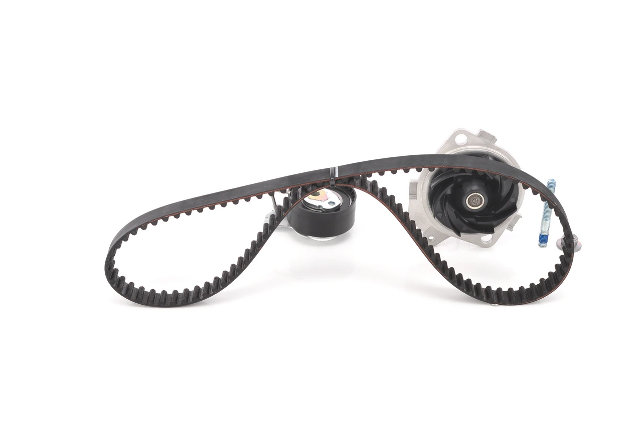 Pompe à eau + kit de courroie crantée BOSCH 1 987 946 933