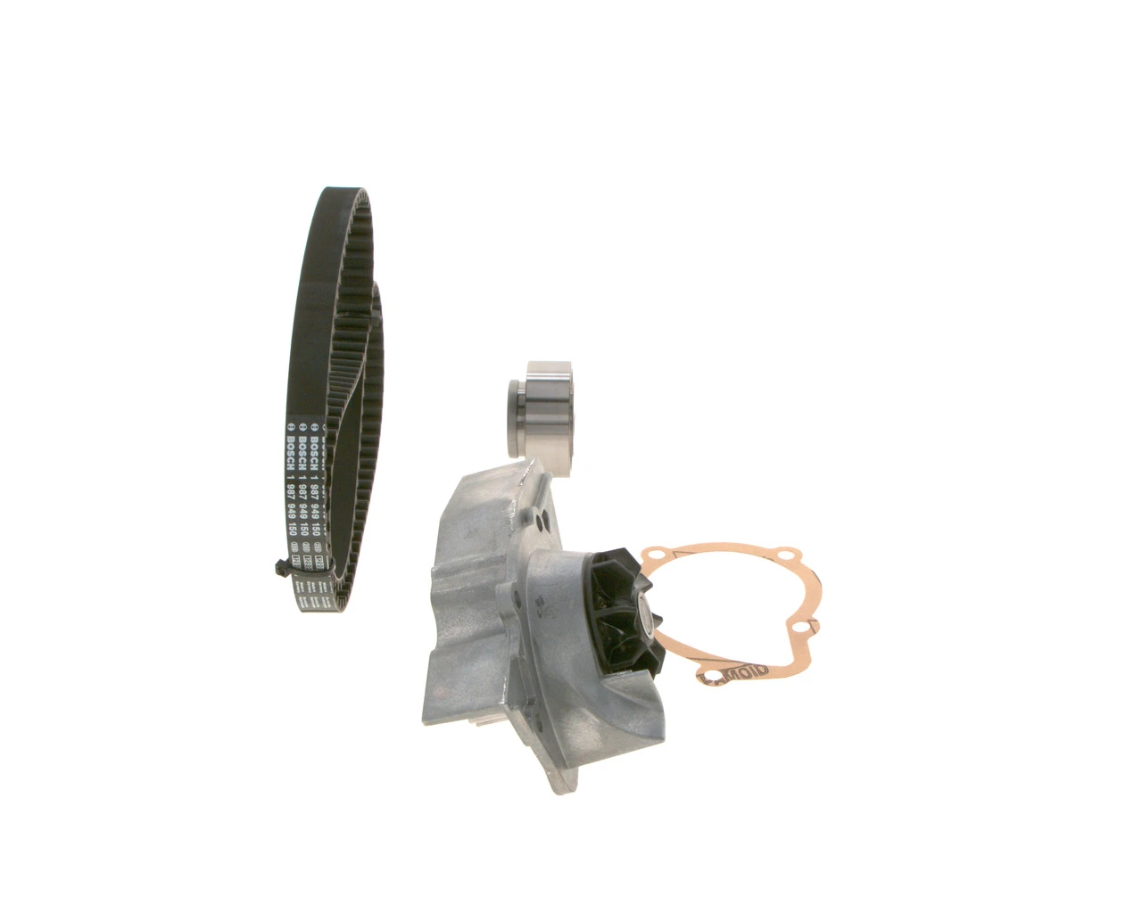 Pompe à eau + kit de courroie crantée BOSCH 1 987 946 964