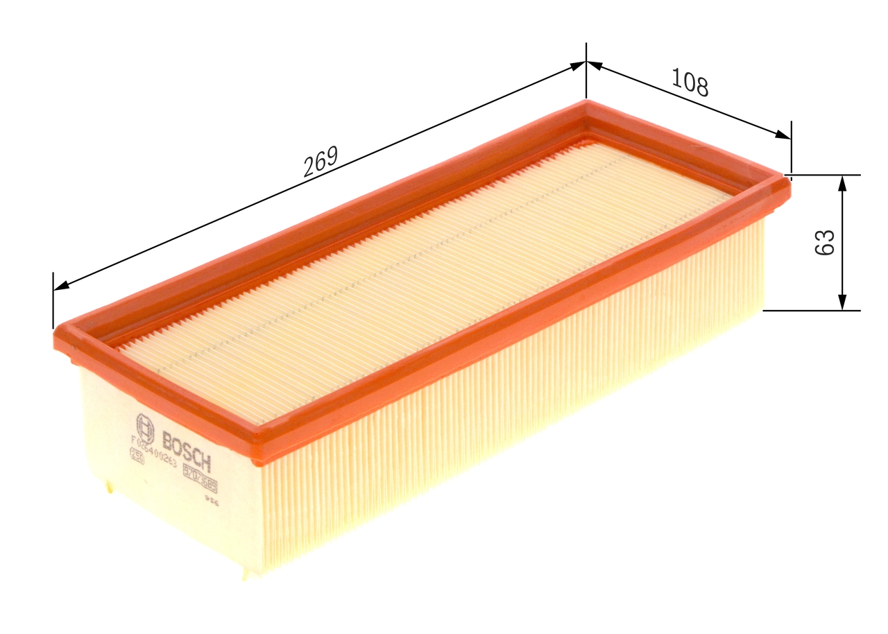 Filtre à air BOSCH F 026 400 263