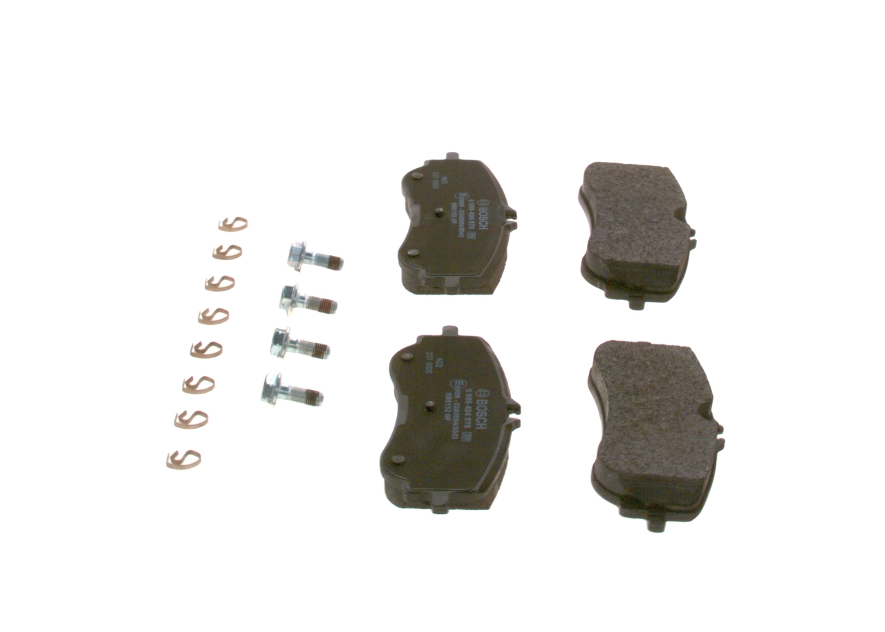 Kit de plaquettes de frein, frein a disque