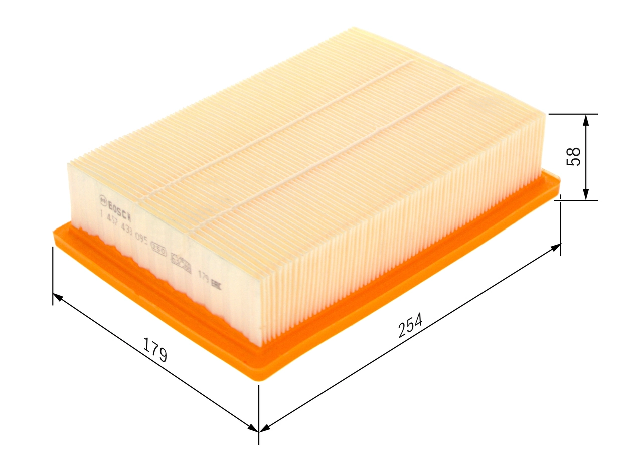 Filtre à air BOSCH 1 457 433 095