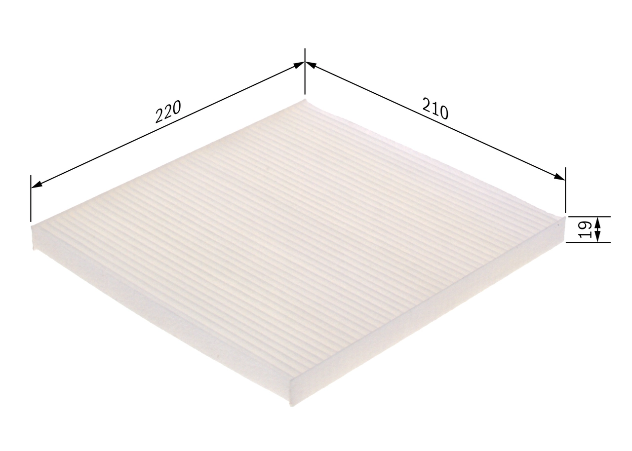 Filtre, air de l'habitacle BOSCH 1 987 435 148