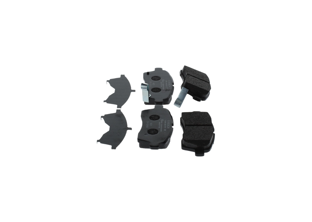 Kit de plaquettes de frein, frein a disque