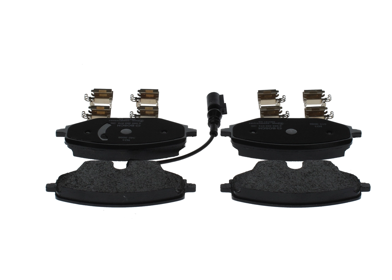 Kit de plaquettes de frein, frein à disque BOSCH 0 986 460 072