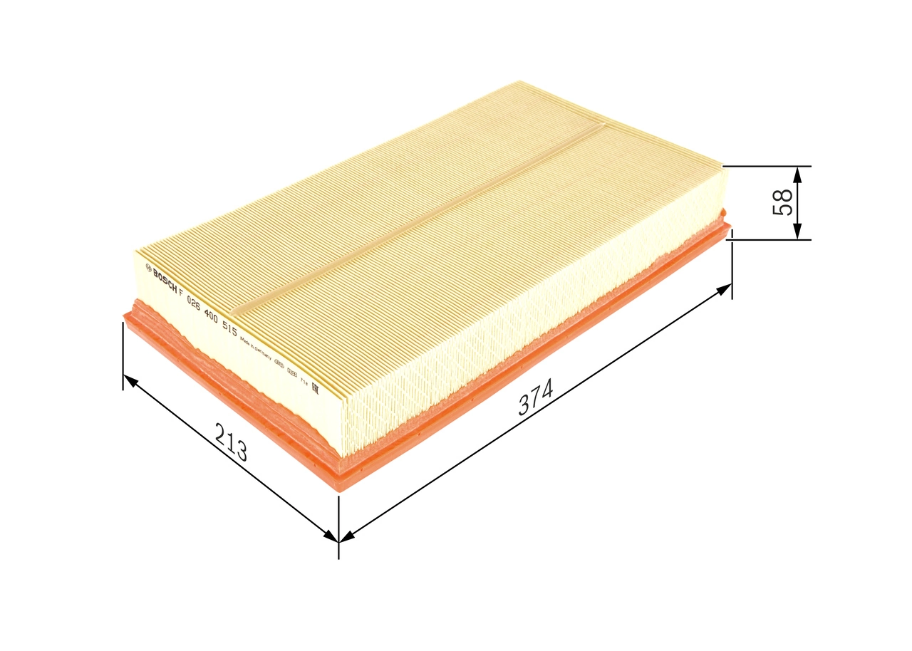Filtre à air BOSCH F 026 400 515