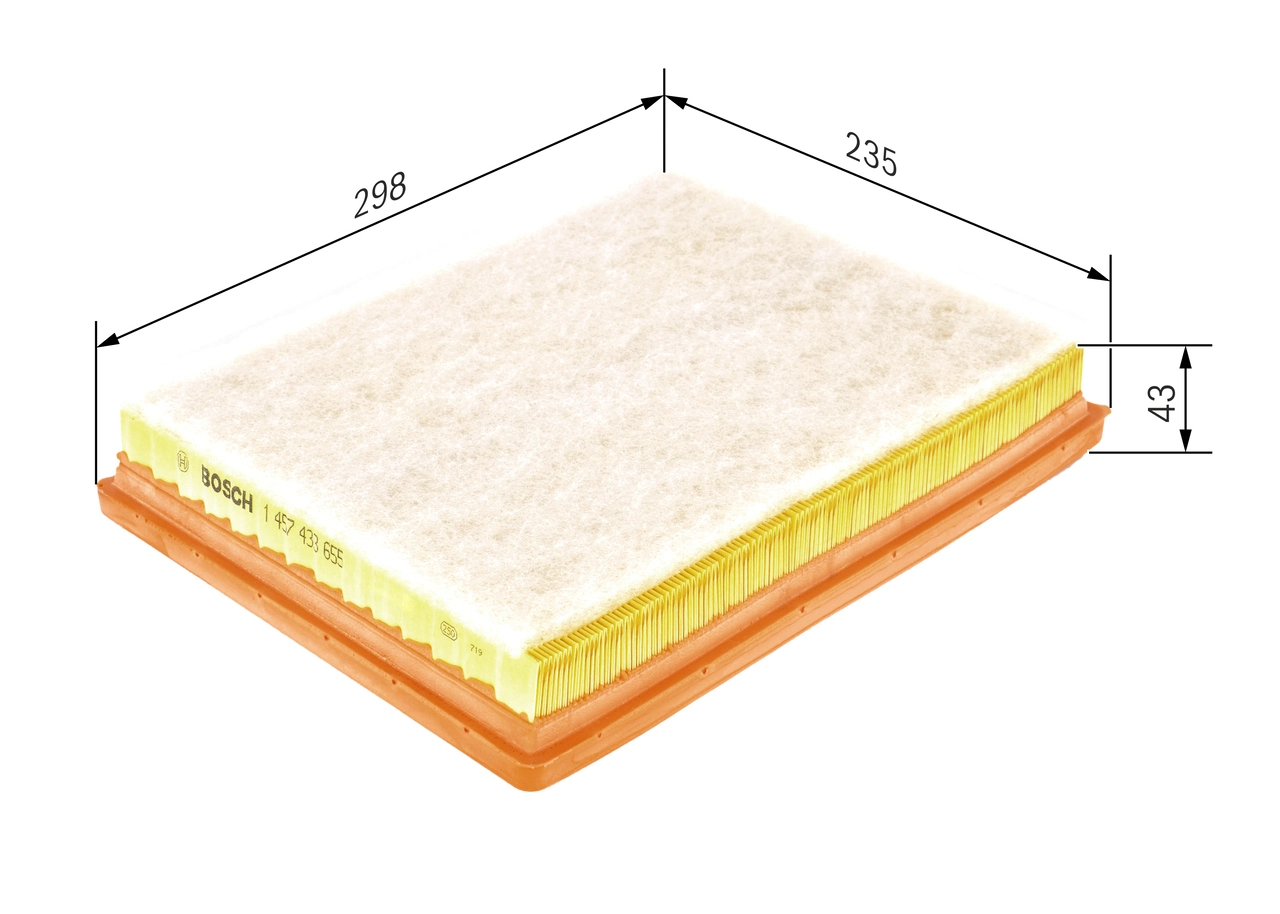 Filtre à air BOSCH 1 457 433 655