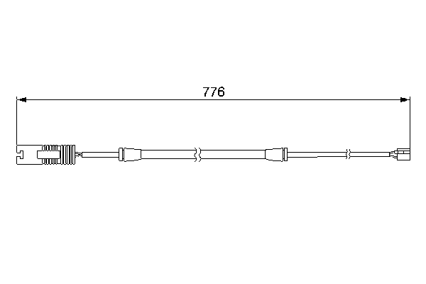 BOSCH 1 987 474 925 — Датчик зносу гальмівних колодок
