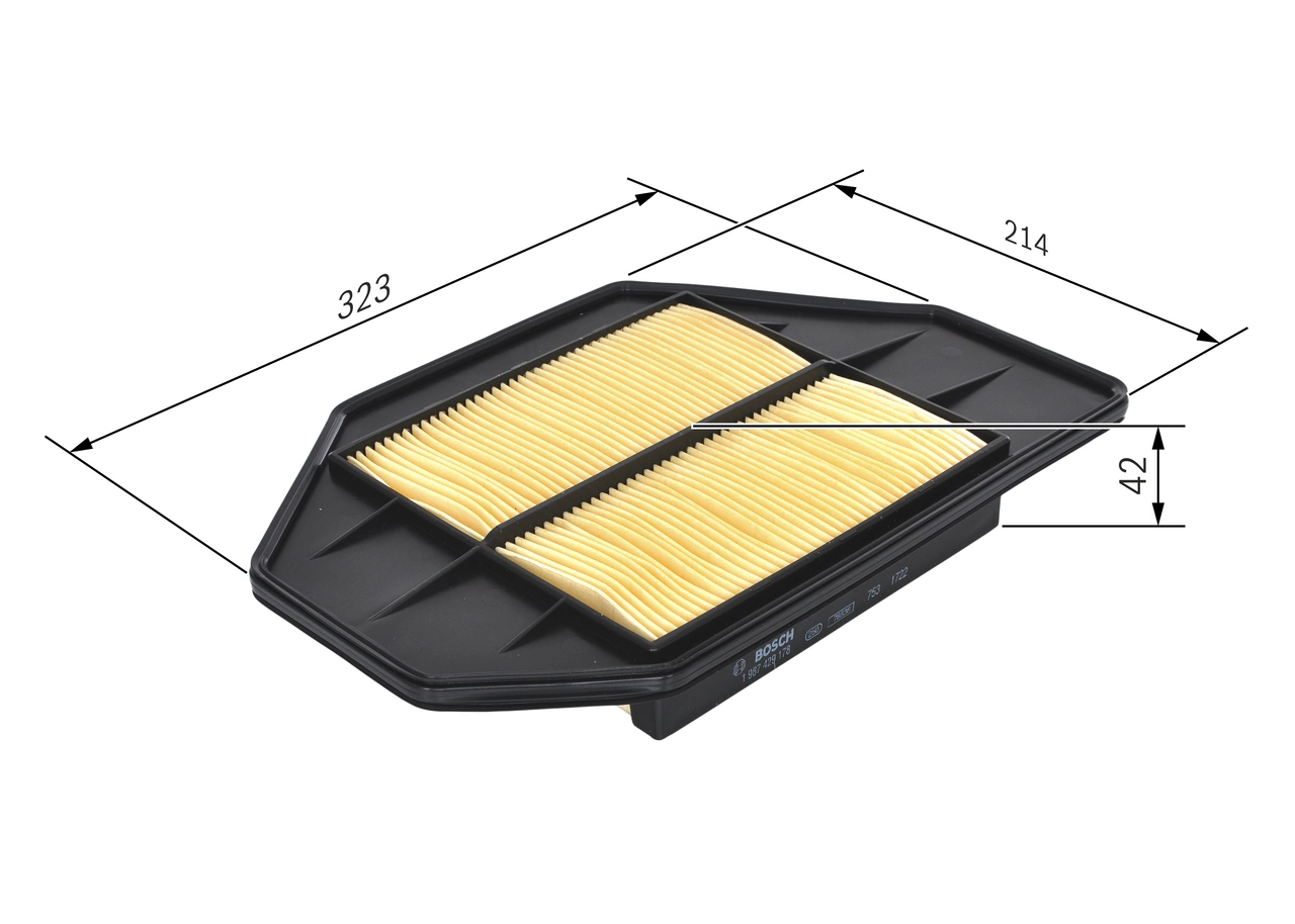 Filtre à air BOSCH 1 987 429 178